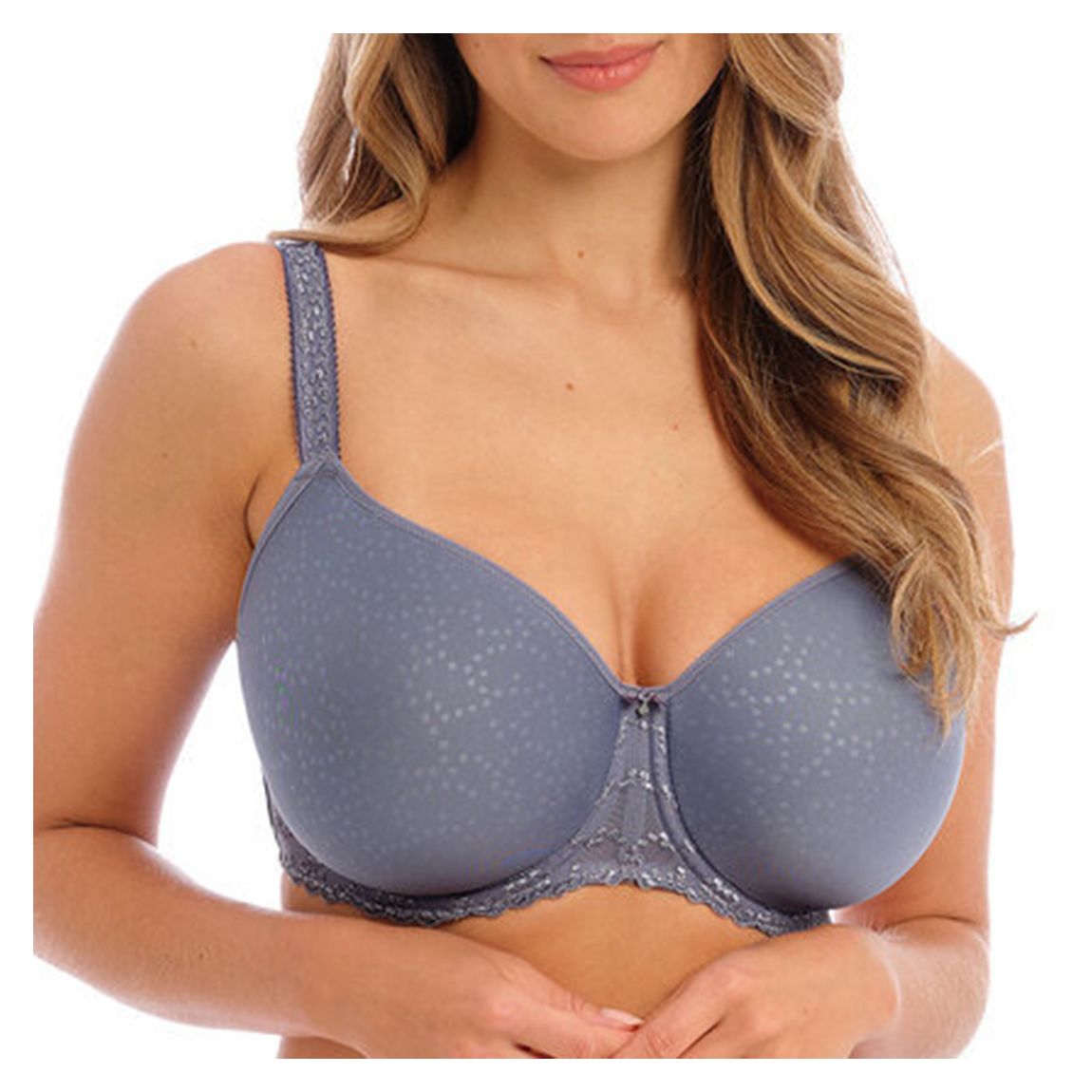 Grey Ana Moulded Spacer Bra main product photo