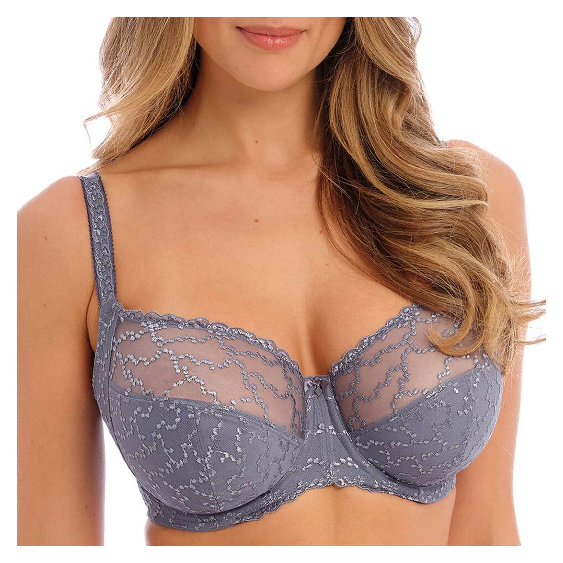 Grey Ana Side Support Bra main product photo