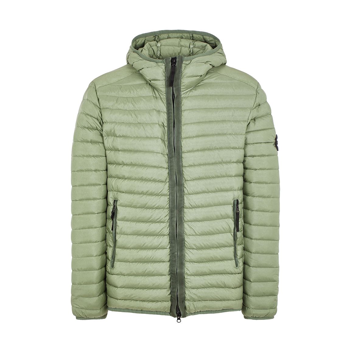 Sage Hooded Packable Jacket main product photo