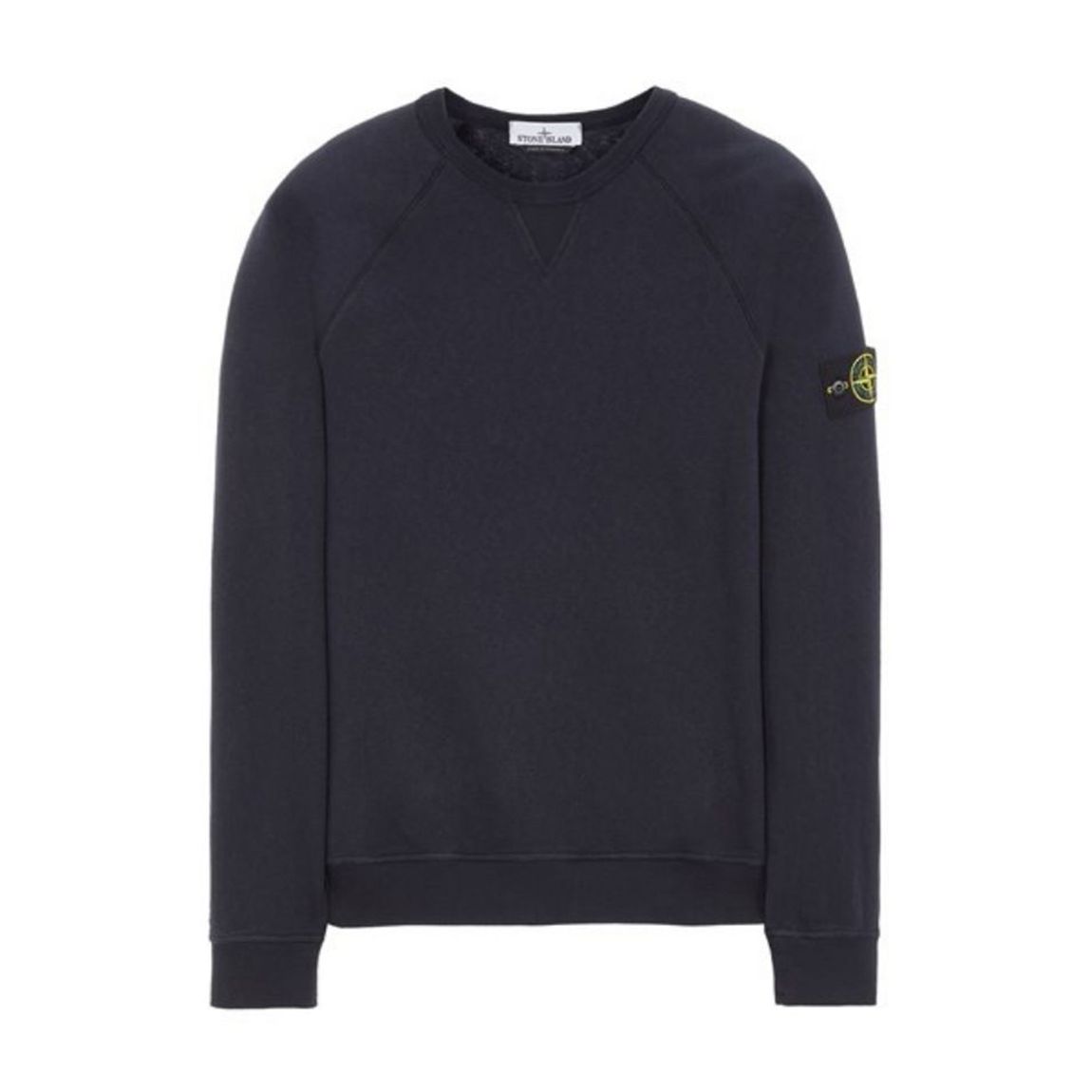 Navy Garment Dyed Fleece Sweatshirt main product photo