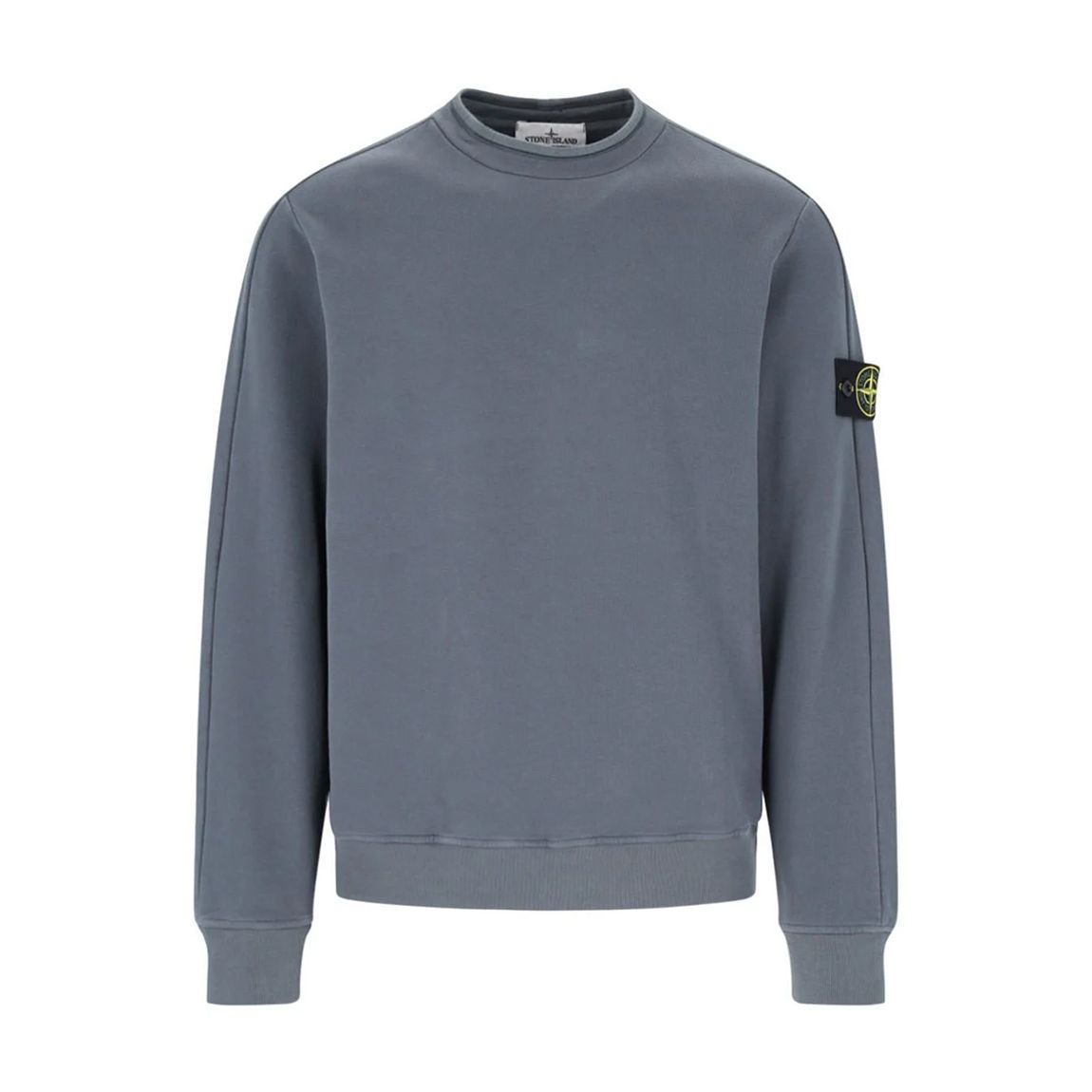 Dark Grey Mock Turtleneck Fleece Sweatshirt main product photo