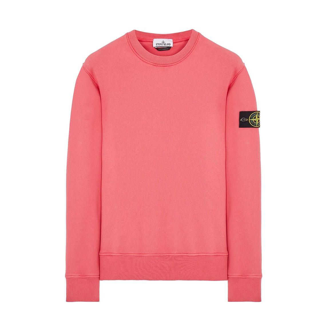 Pink Crew Neck Fleece Sweatshirt main product photo