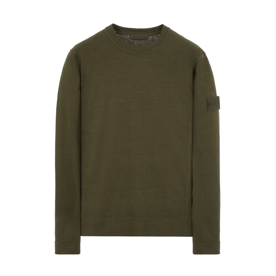 Dark Green Ghost Cotton Sweatshirt main product photo