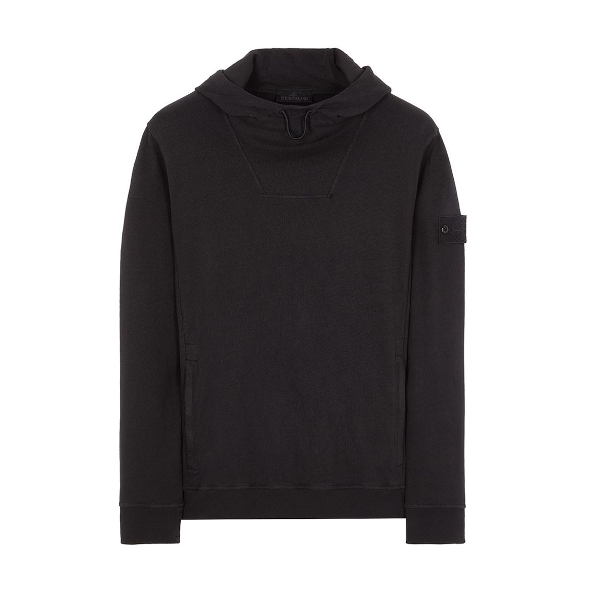 Black Ghost Elasticated Cotton Hoodie main product photo