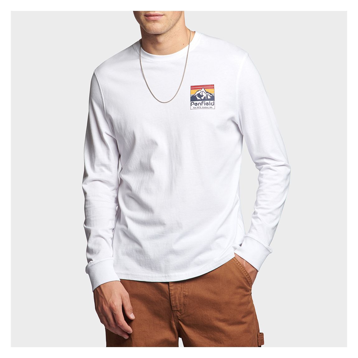White Cotton Graphic T-Shirt main product photo
