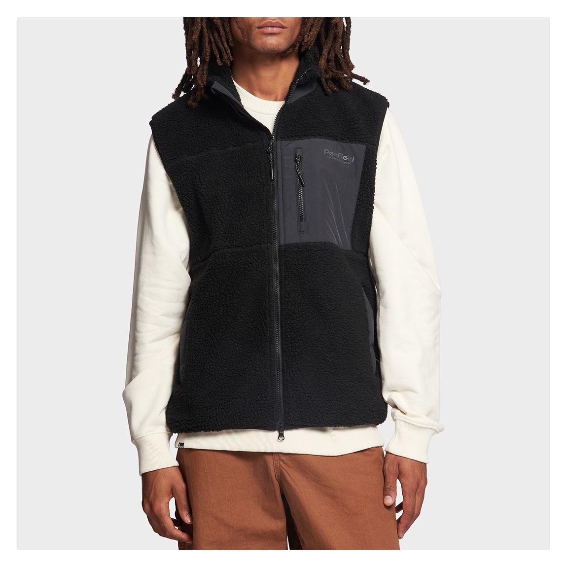 Black P Bear Outdoor Gilet main product photo