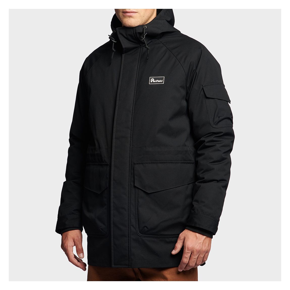Black Kingsman Reversible Parka main product photo
