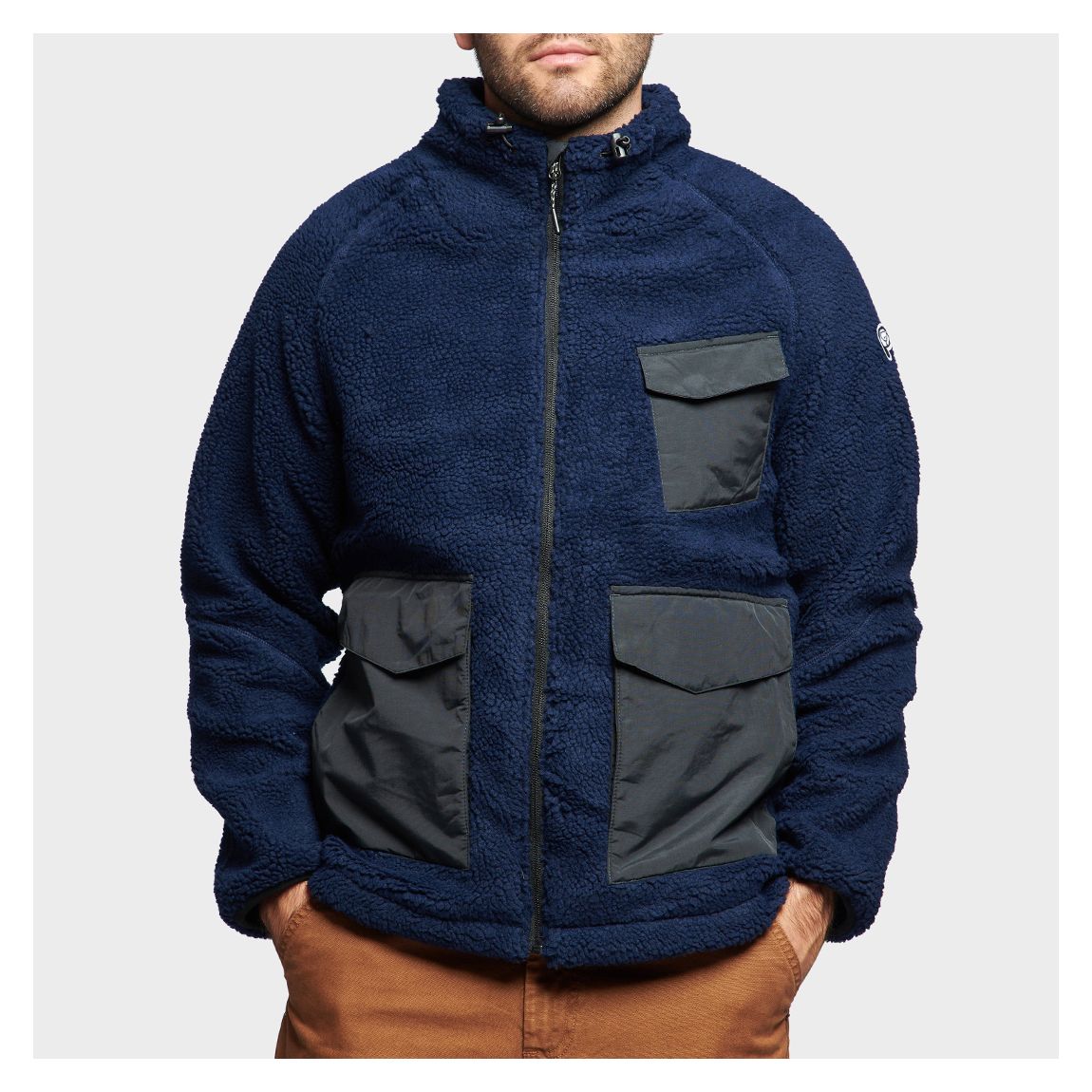 Navy P Bear Angled Pocket Jacket main product photo
