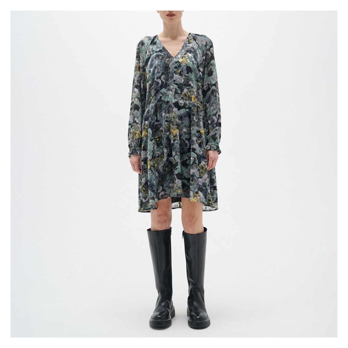 Multi Nisira Printed Mini Dress main product photo