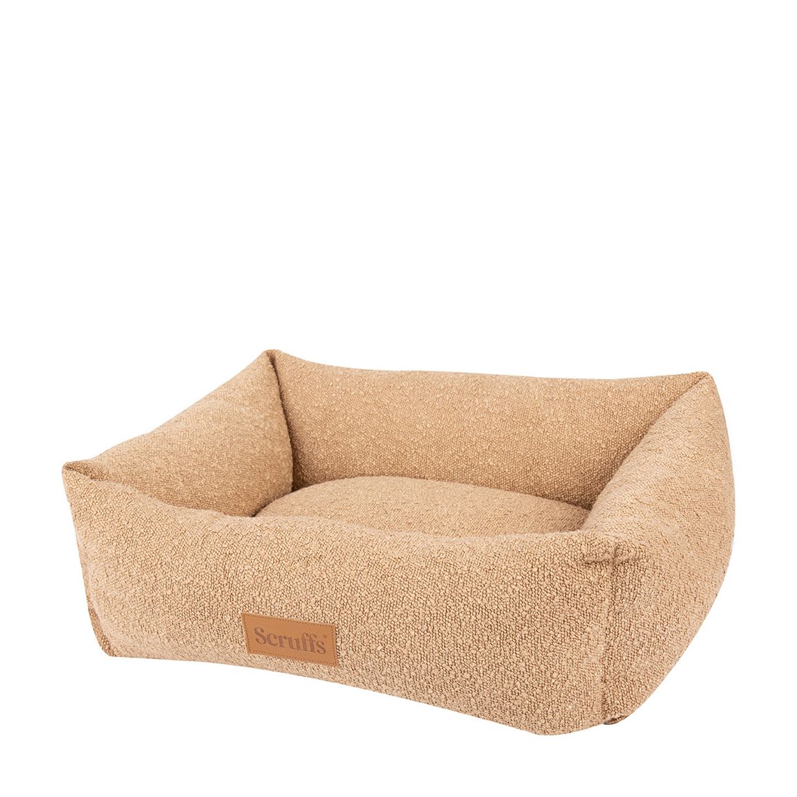 Boucle Box Bed Medium, Desert Tan main product photo