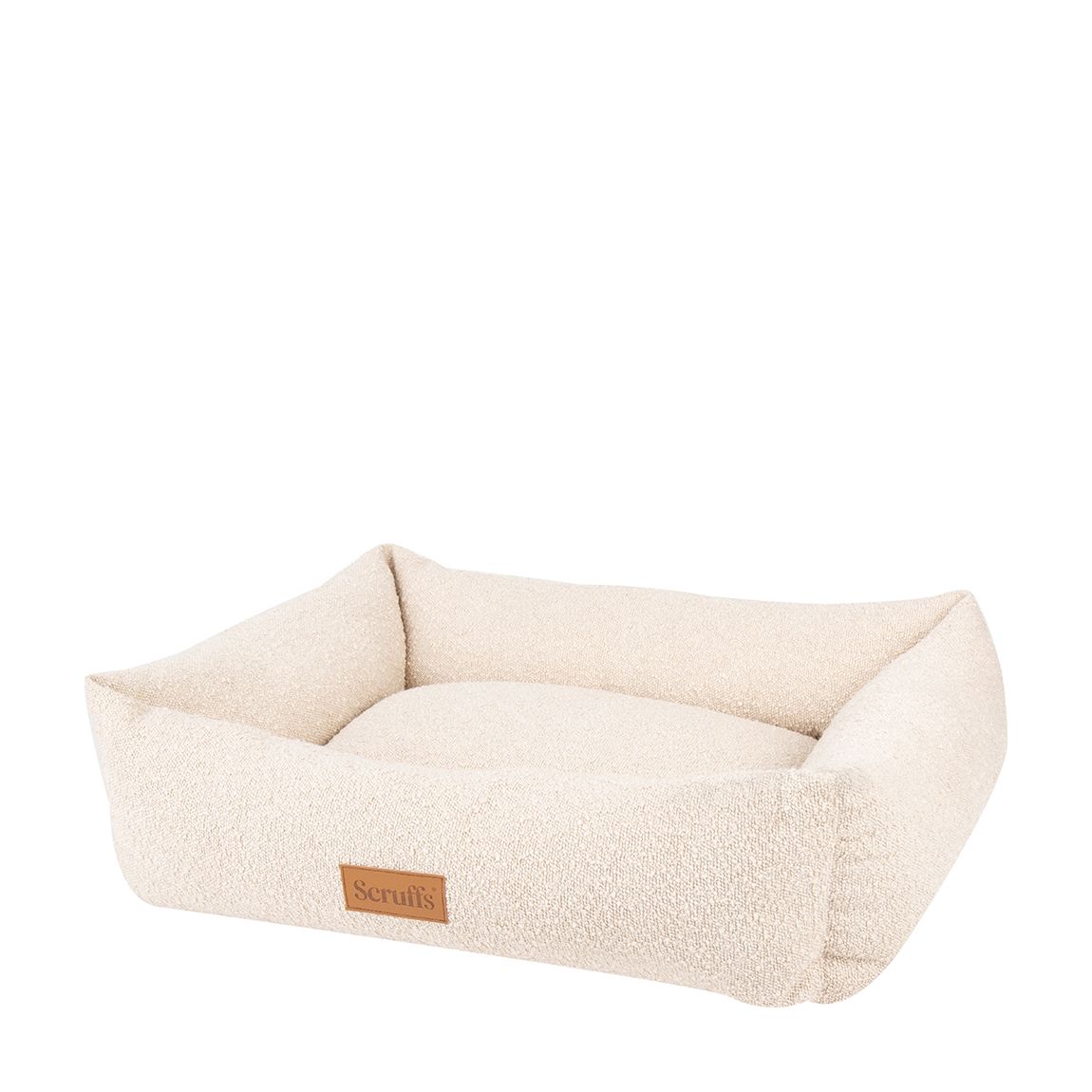 Boucle Box Bed Large, Ivory main product photo