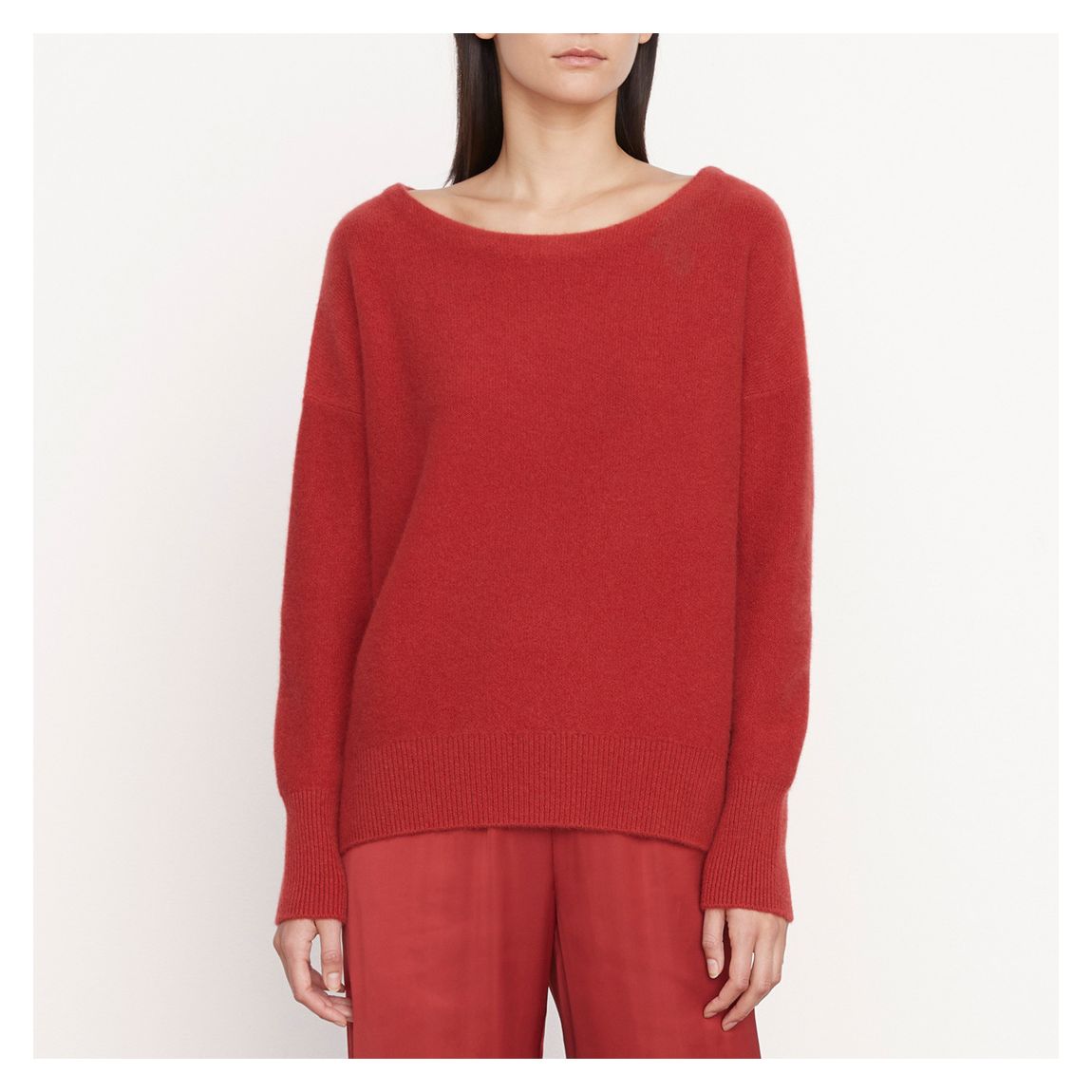 Red Banded Boat Cashmere Jumper main product photo