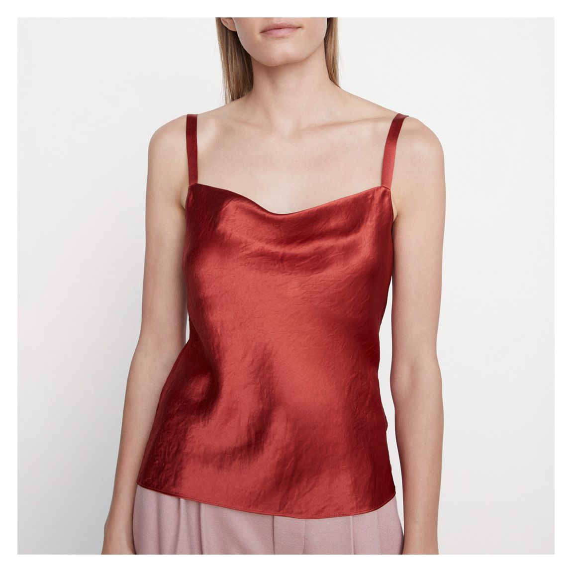 Red Cowl Cami Top main product photo