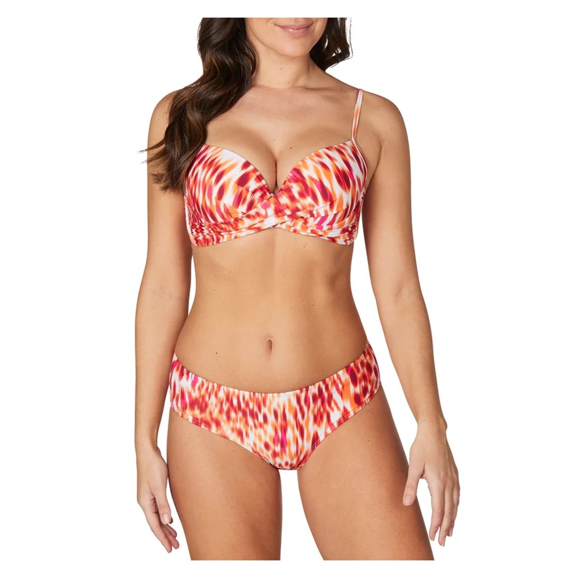 Orange Tribal Skin Ruth 2-Piece Bikini Set main product photo