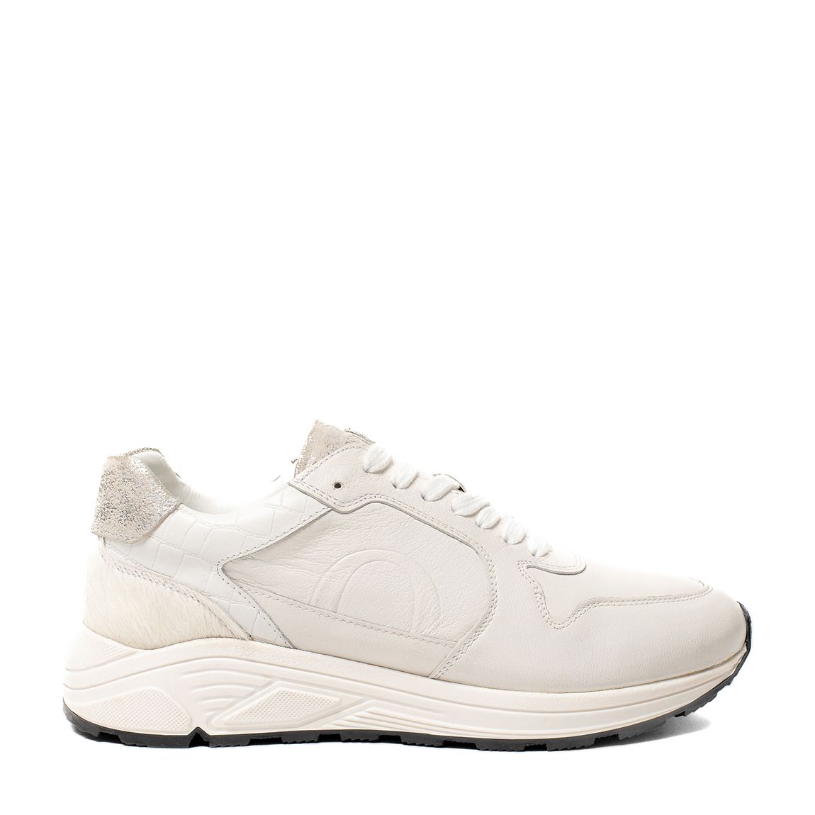 White Lagos Chunk Runner Trainers main product photo