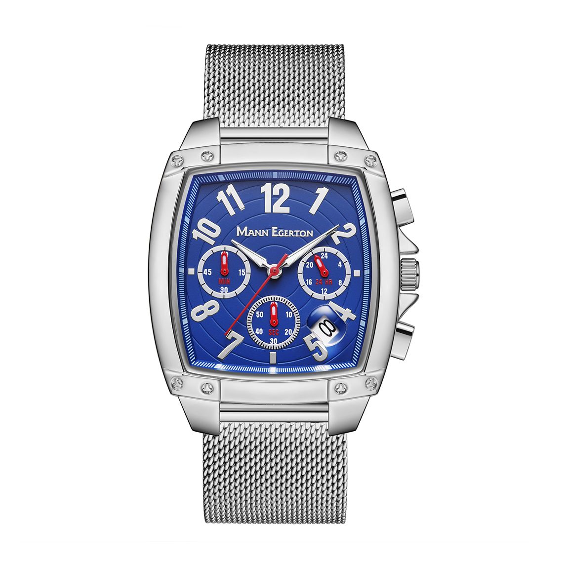 Men's Mann Egerton Limited Edition Watch In Steel Blue main product photo