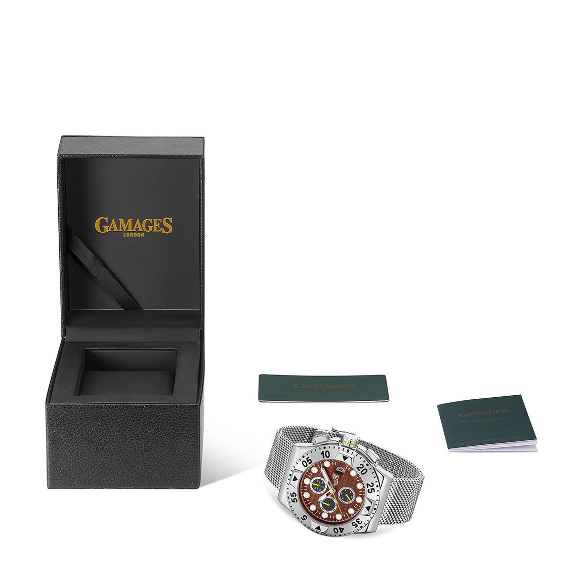 Men's Gamages Of London Limited Edition Hand Assembled Capital Automatic Steel main product photo