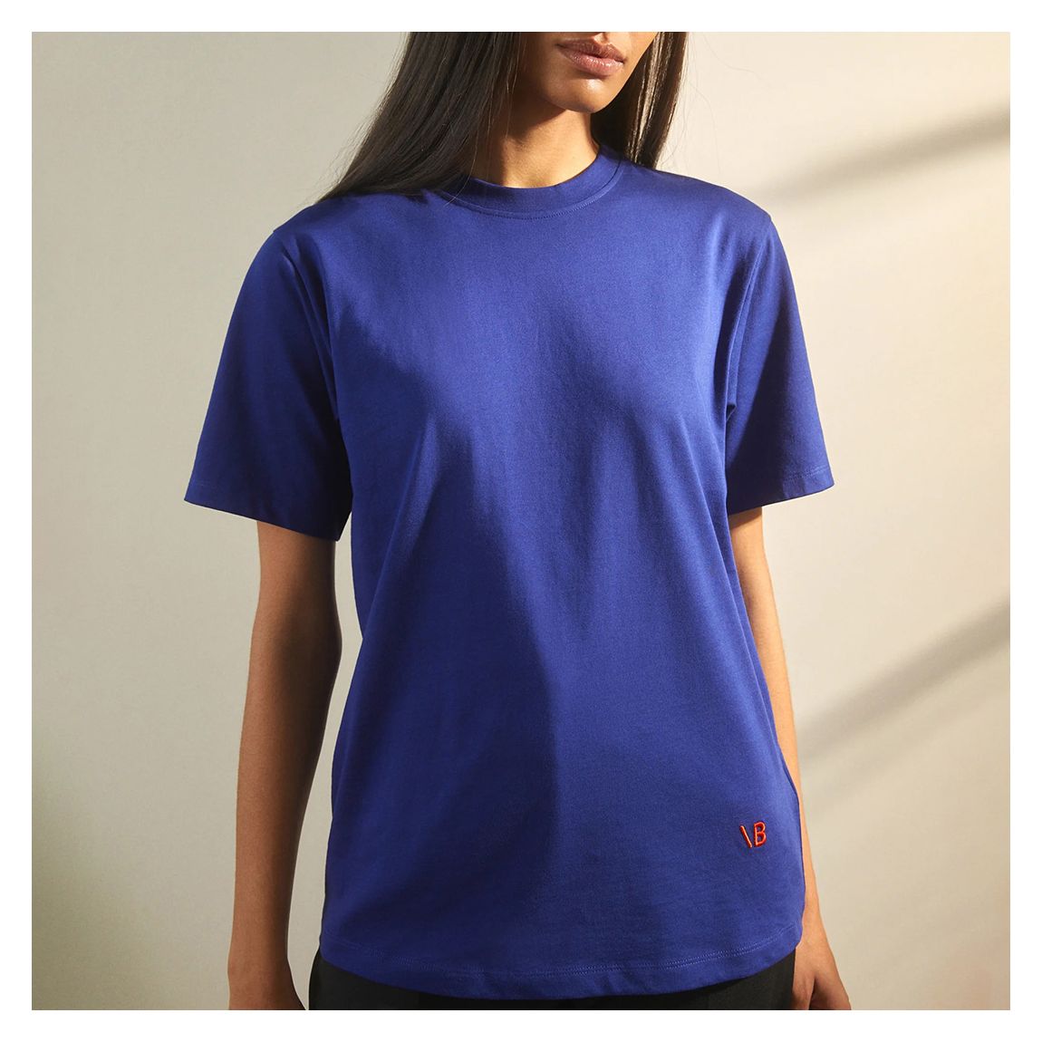Blue Victoria Cotton T-Shirt main product photo