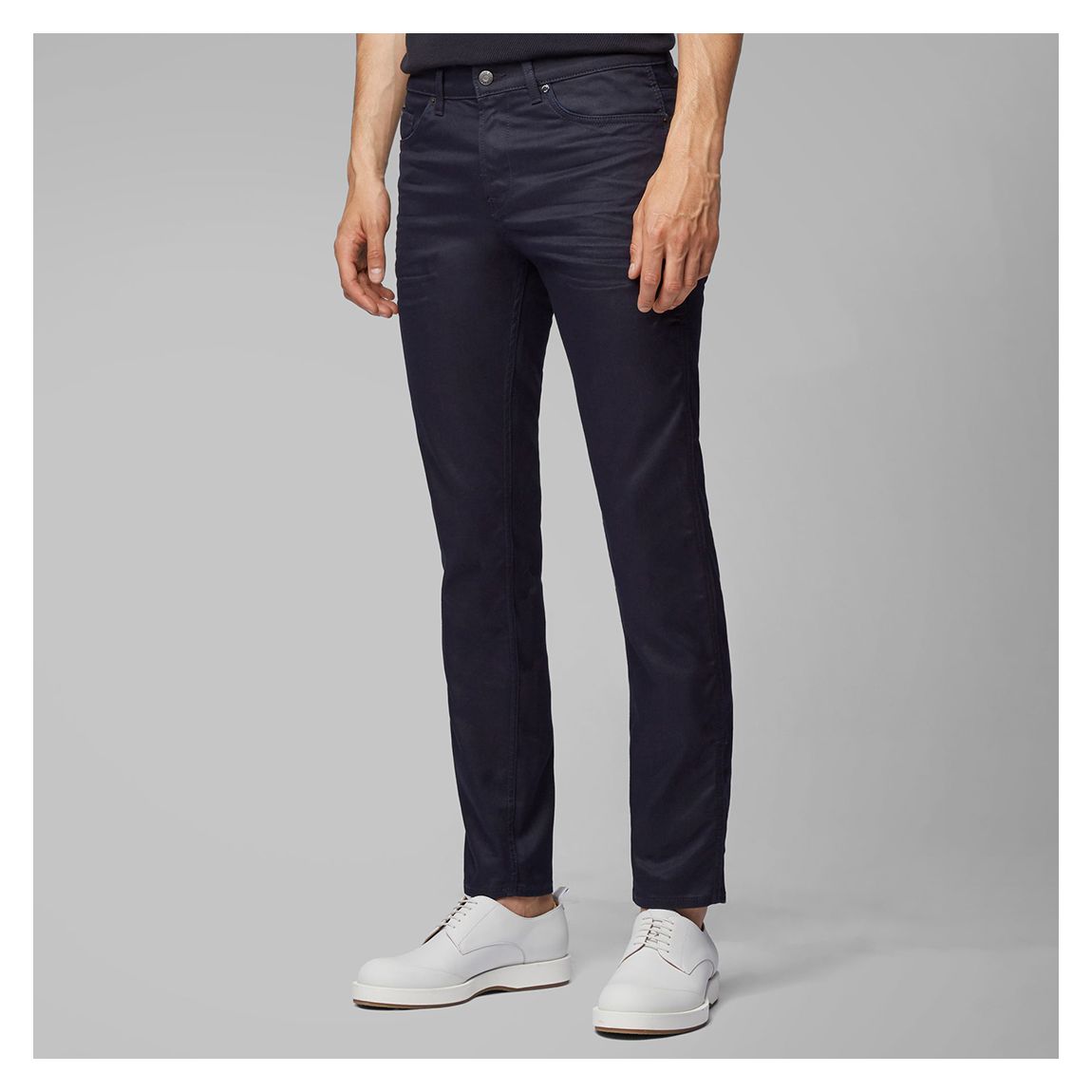 Navy Delaware Straight Jeans main product photo