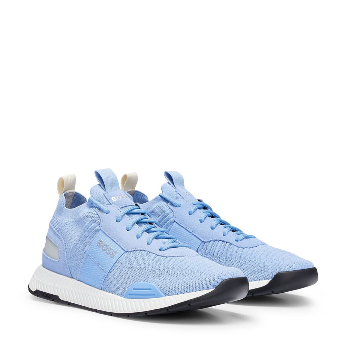 Light Blue Titanium Trainers main product photo
