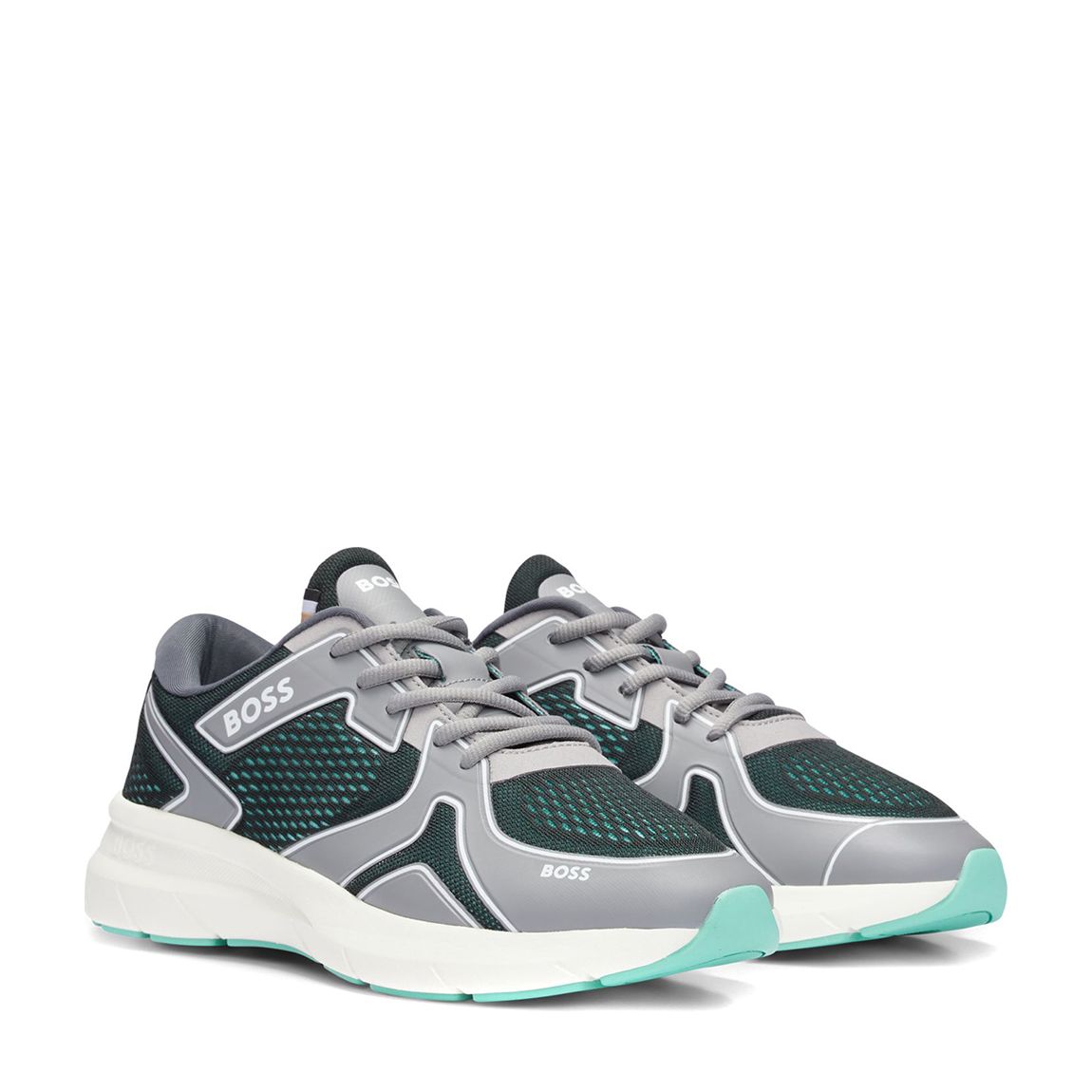 Grey Owen Runn Trainers main product photo