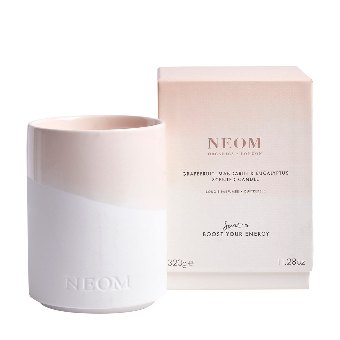 Grapefruit Mandarin & Eucalyptus 2 Wick Candle 320g main product photo