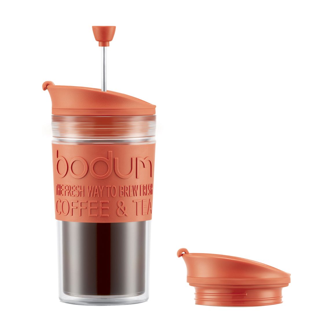 Red Coffee maker with Extra Lid, 0.35 l, 12 oz main product photo