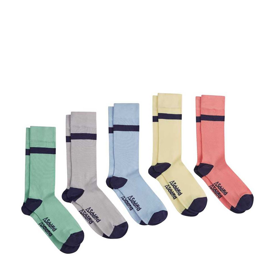 Multi Bamboo Socks (Box of 5) main product photo
