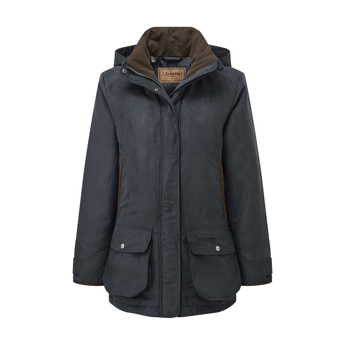 Navy Teal Waterproof Shooting Coat main product photo