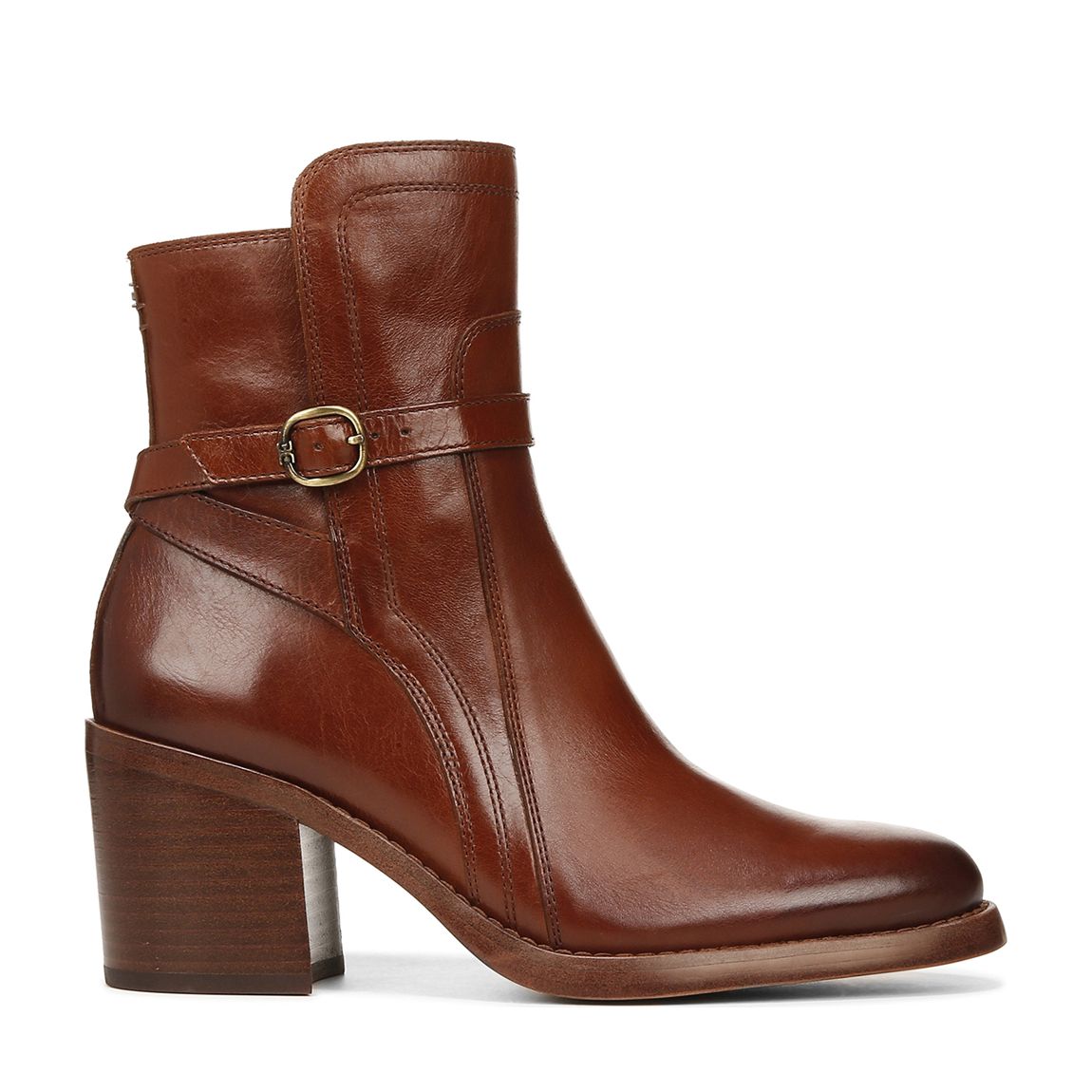 Brown Simona Leather Boot main product photo