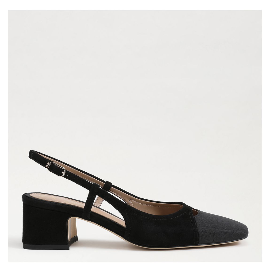 Black Tarra Leather Heel main product photo
