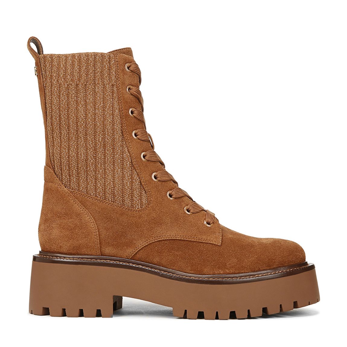 Brown Evina Suede Boot main product photo