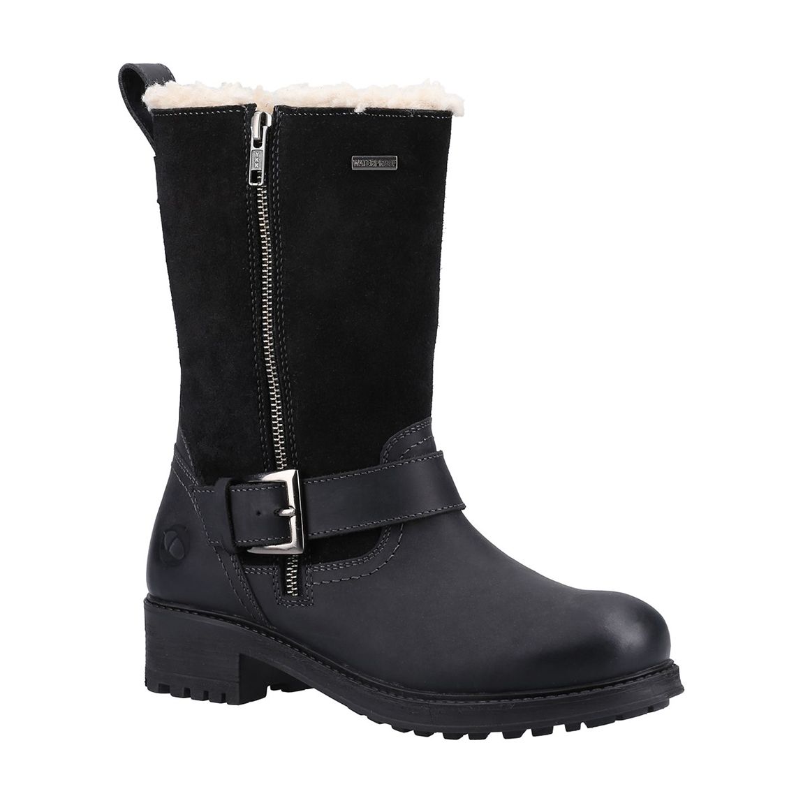 Women's Black Alverton Waterproof Wellington Boots main product photo