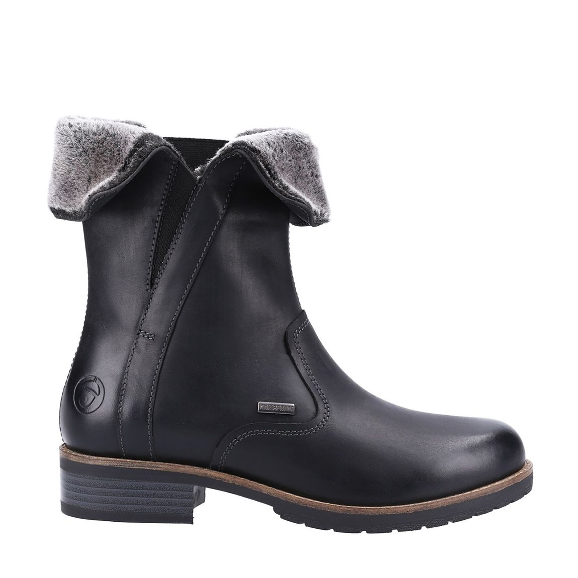 Black Dursley Fleece Lined Boots main product photo