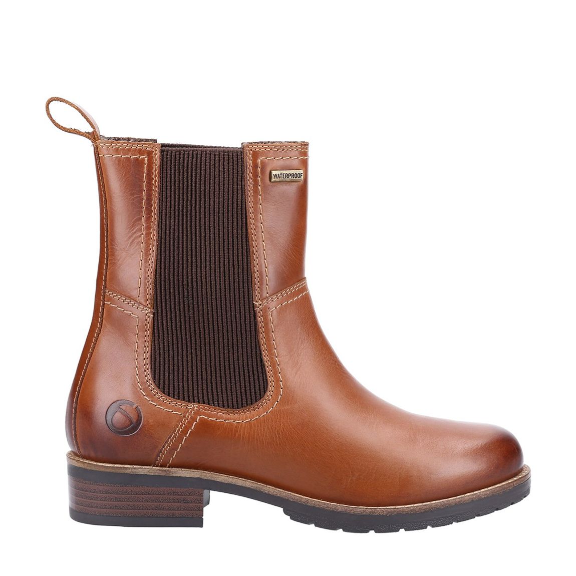 Tan Somerford Waterproof Chelsea Boots main product photo