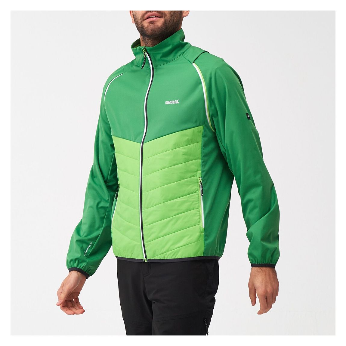 Green Waterproof Steren Jacket main product photo
