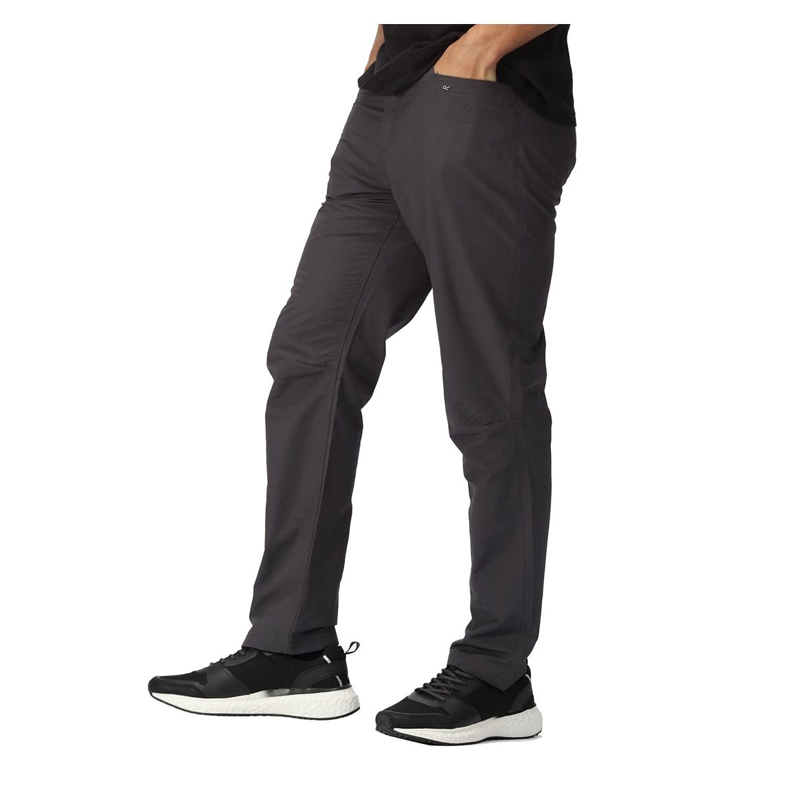 Charcoal Delgado Lightweight Trousers main product photo