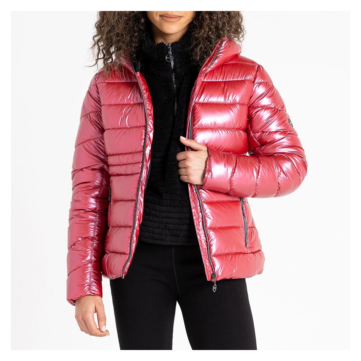 Pink Metallic Animal Print Reputable II Jacket main product photo