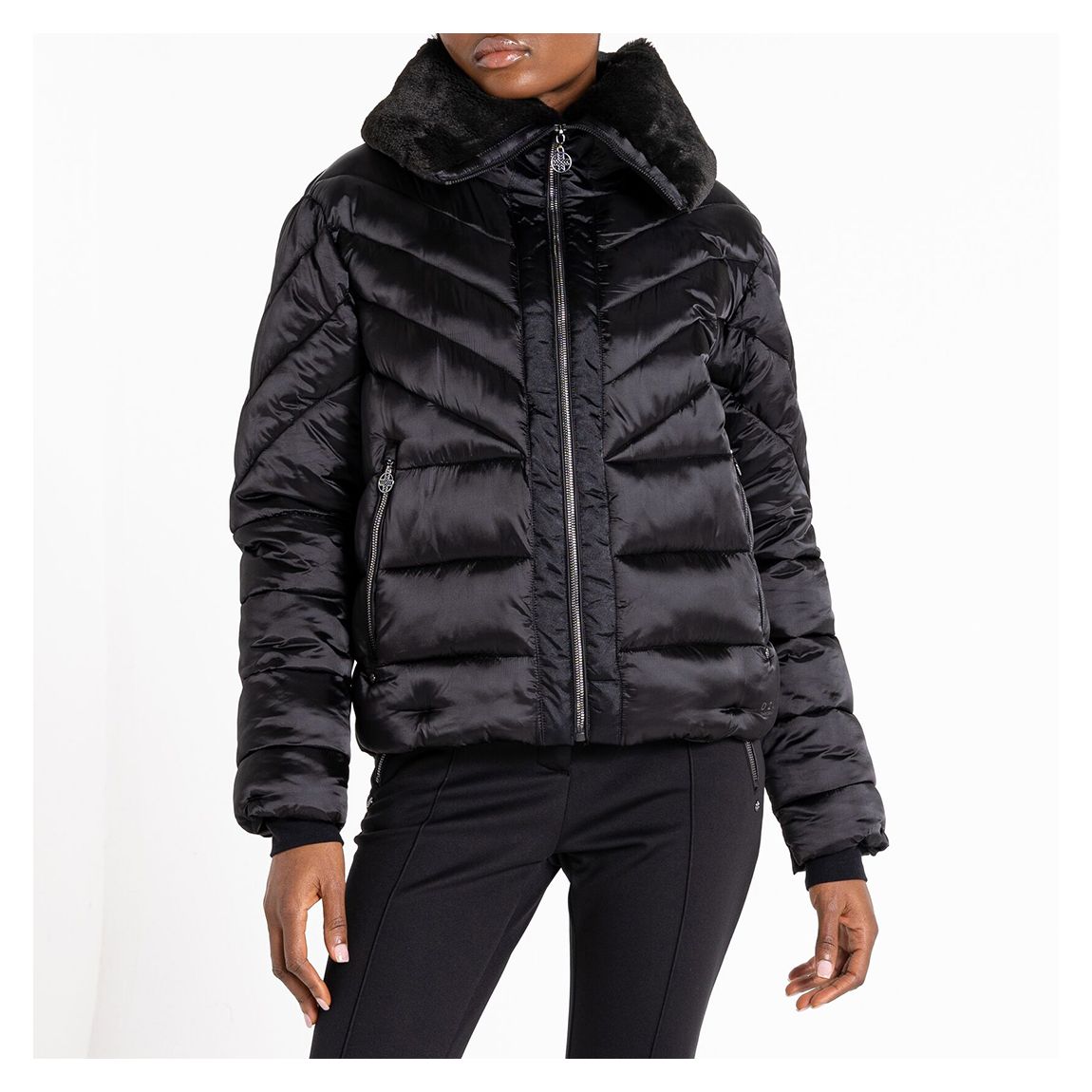 Black Shine Suppression Padded Jacket main product photo