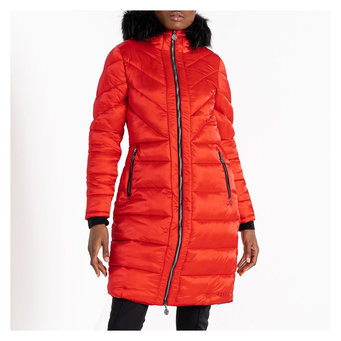 Red Suppression Longline Jacket main product photo