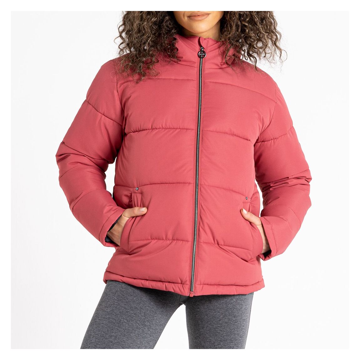 Pink Luxuriate Waterproof Padded Jacket main product photo