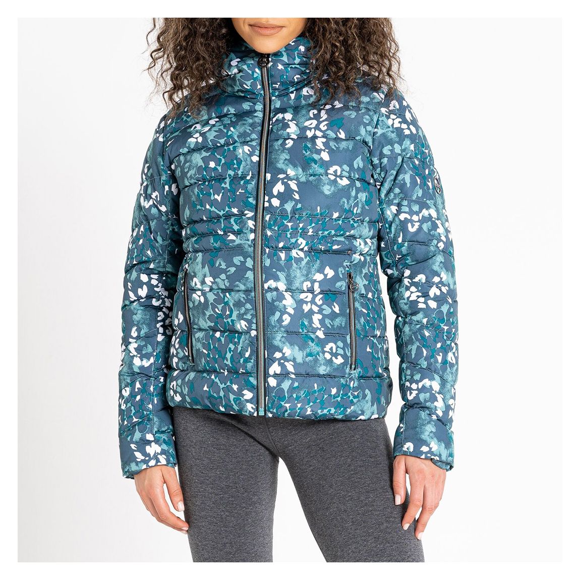 Green Animal Print Reputable Jacket main product photo