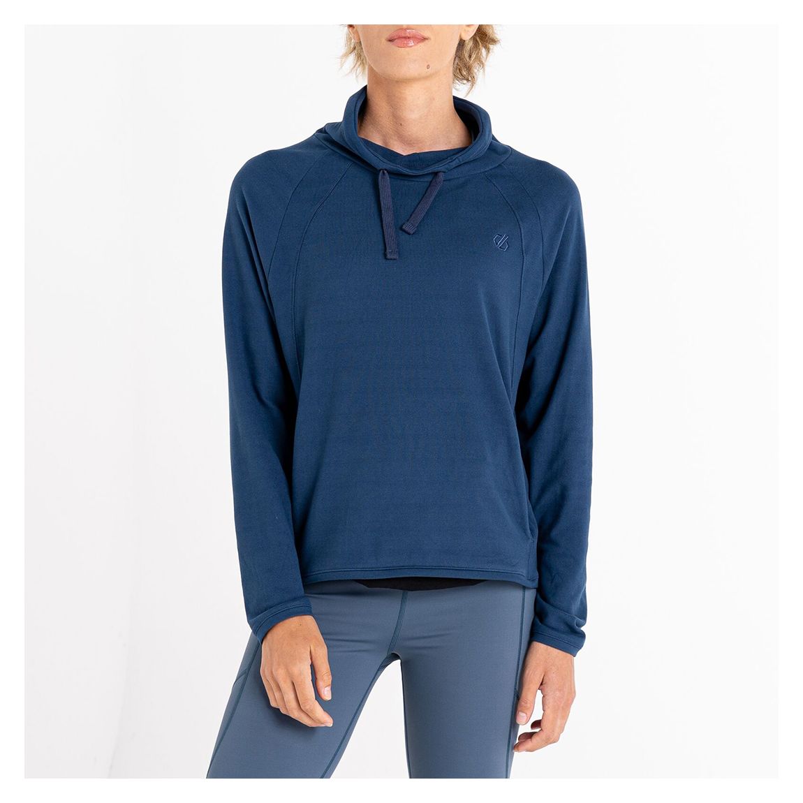 Navy Glide High Neck Sweater main product photo