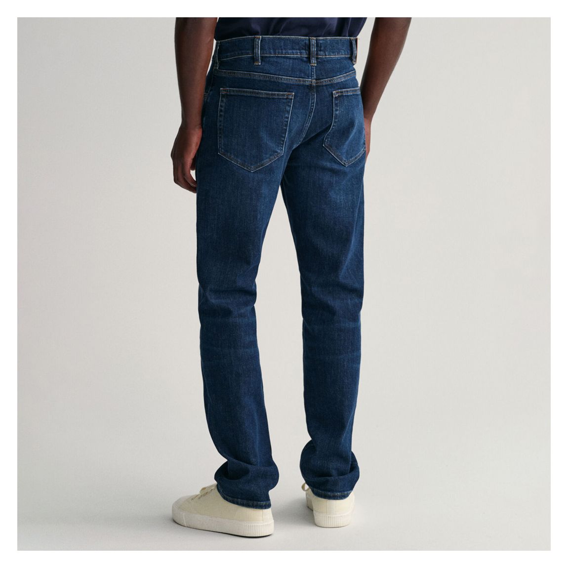 Dark Blue Arley Stretch Jeans main product photo