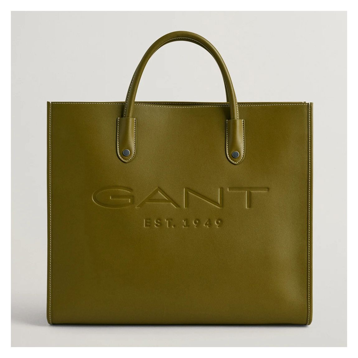 Khaki Leather Bag main product photo