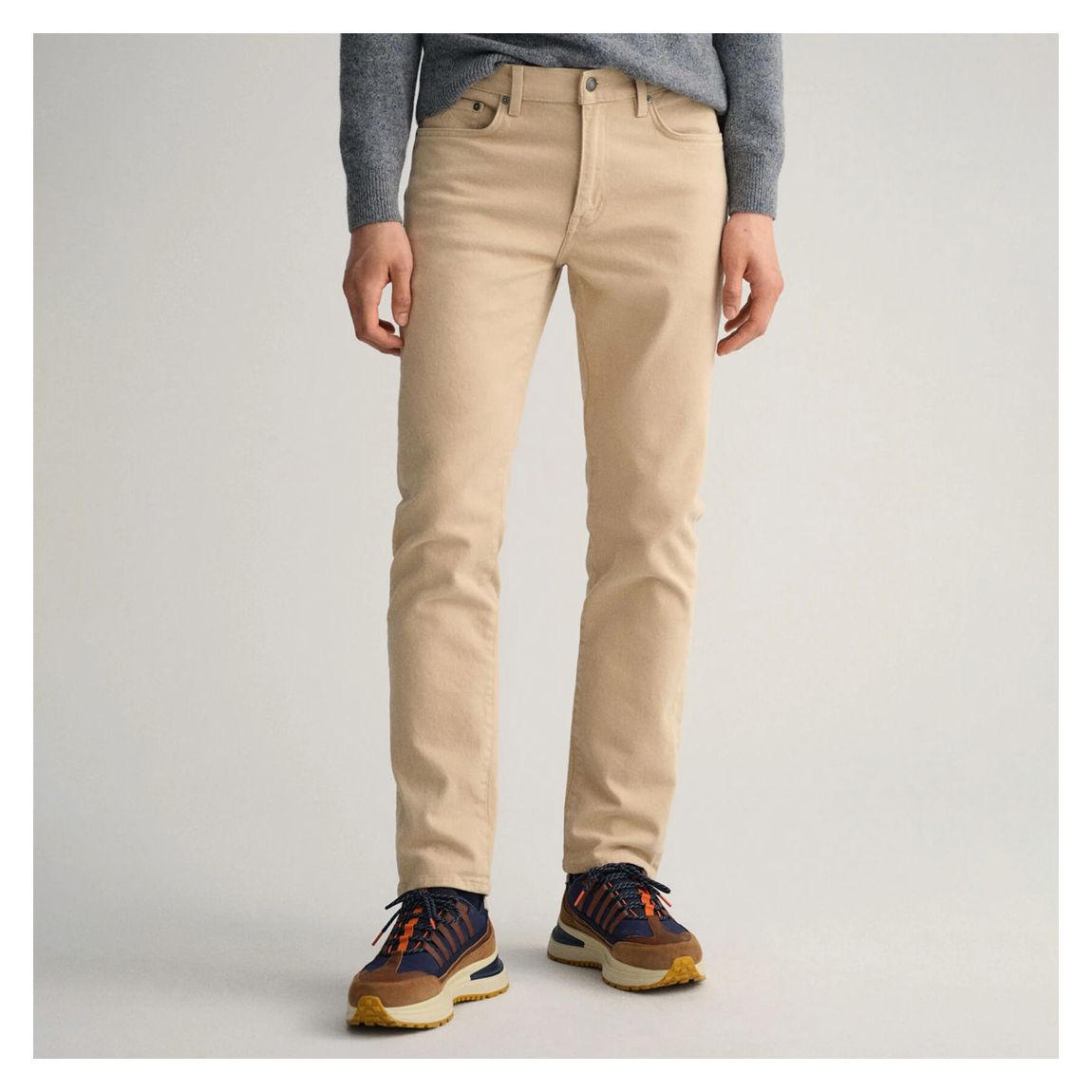 Sand Twill Stretch Jeans main product photo