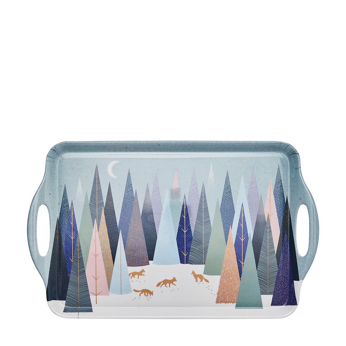 Frosted Pines Large Handled Tray main product photo