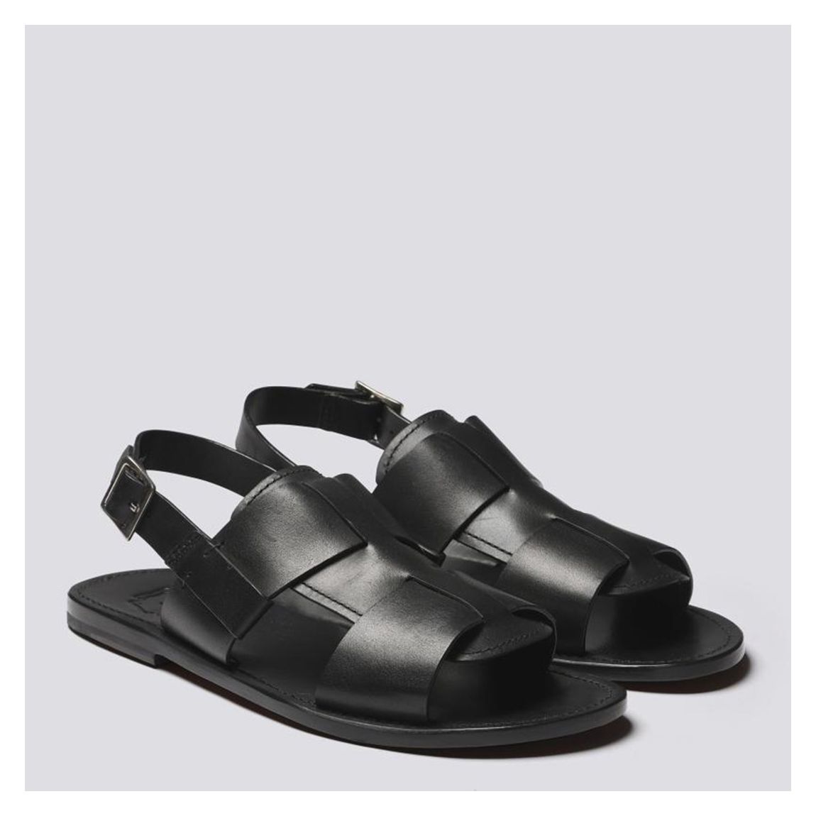 Mens Black Wiley 3 Calf Sandal main product photo