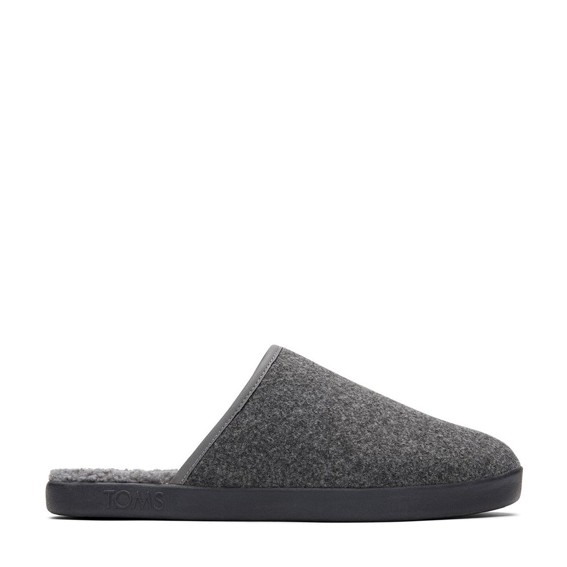 Mens Grey Harbor Mule Slippers main product photo