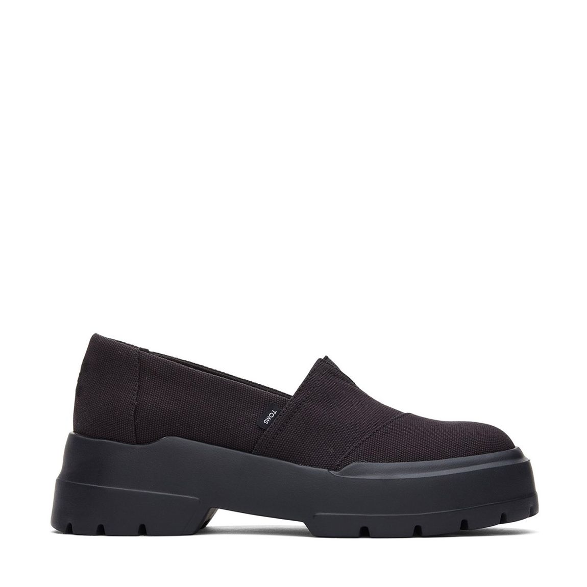 Ladies Black Alpargata Combat Low Shoe main product photo